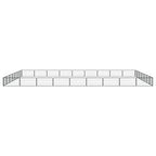 VidaXL Hondenkennel 32 panelen 100x50 cm gepoedercoat staal zwart