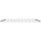 VidaXL Hondenkennel 40 panelen 100x50 cm gepoedercoat staal zwart