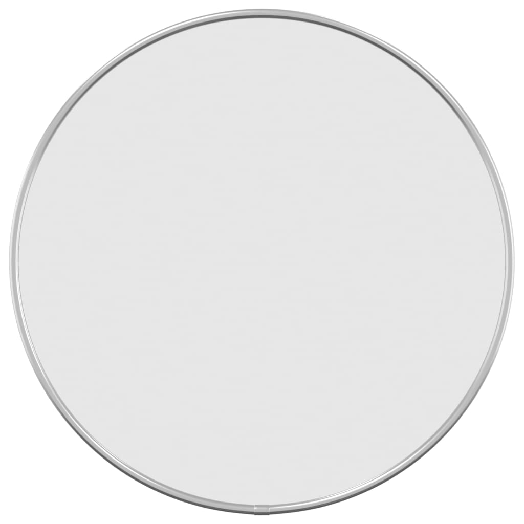 Vidaxl wandspiegel rond ø40 cm zilverkleurig