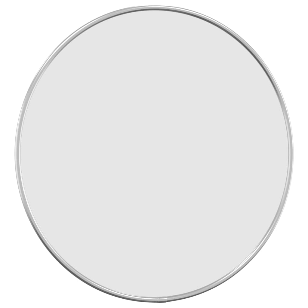 Vidaxl wandspiegel rond ø40 cm zilverkleurig