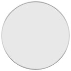 Vidaxl wandspiegel rond ø50 cm zilverkleurig