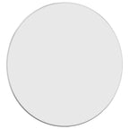 Vidaxl wandspiegel rond ø60 cm zilverkleurig