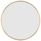 Vidaxl wandspiegel rond ø40 cm goudkleurig