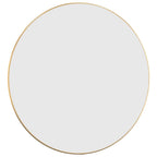 Vidaxl wandspiegel rond ø60 cm goudkleurig