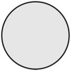 Vidaxl wandspiegel rond ø40 cm zwart