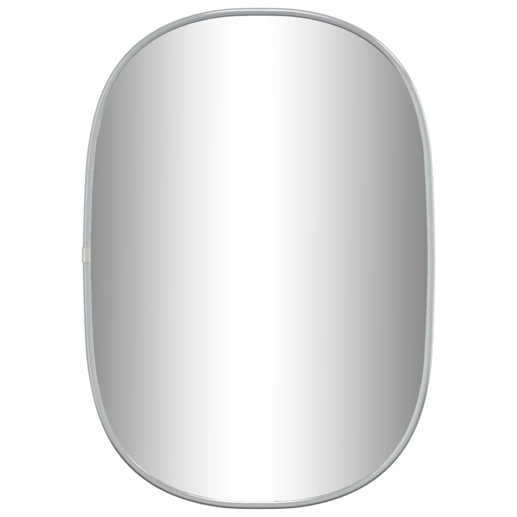 Vidaxl wandspiegel 50x35 cm zilverkleurig