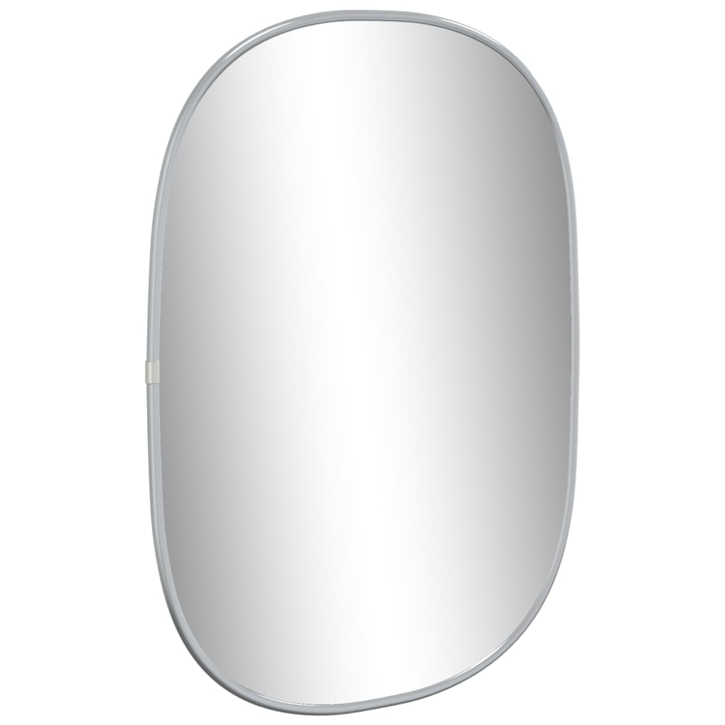 Vidaxl wandspiegel 50x35 cm zilverkleurig