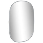 Vidaxl wandspiegel 50x35 cm zilverkleurig