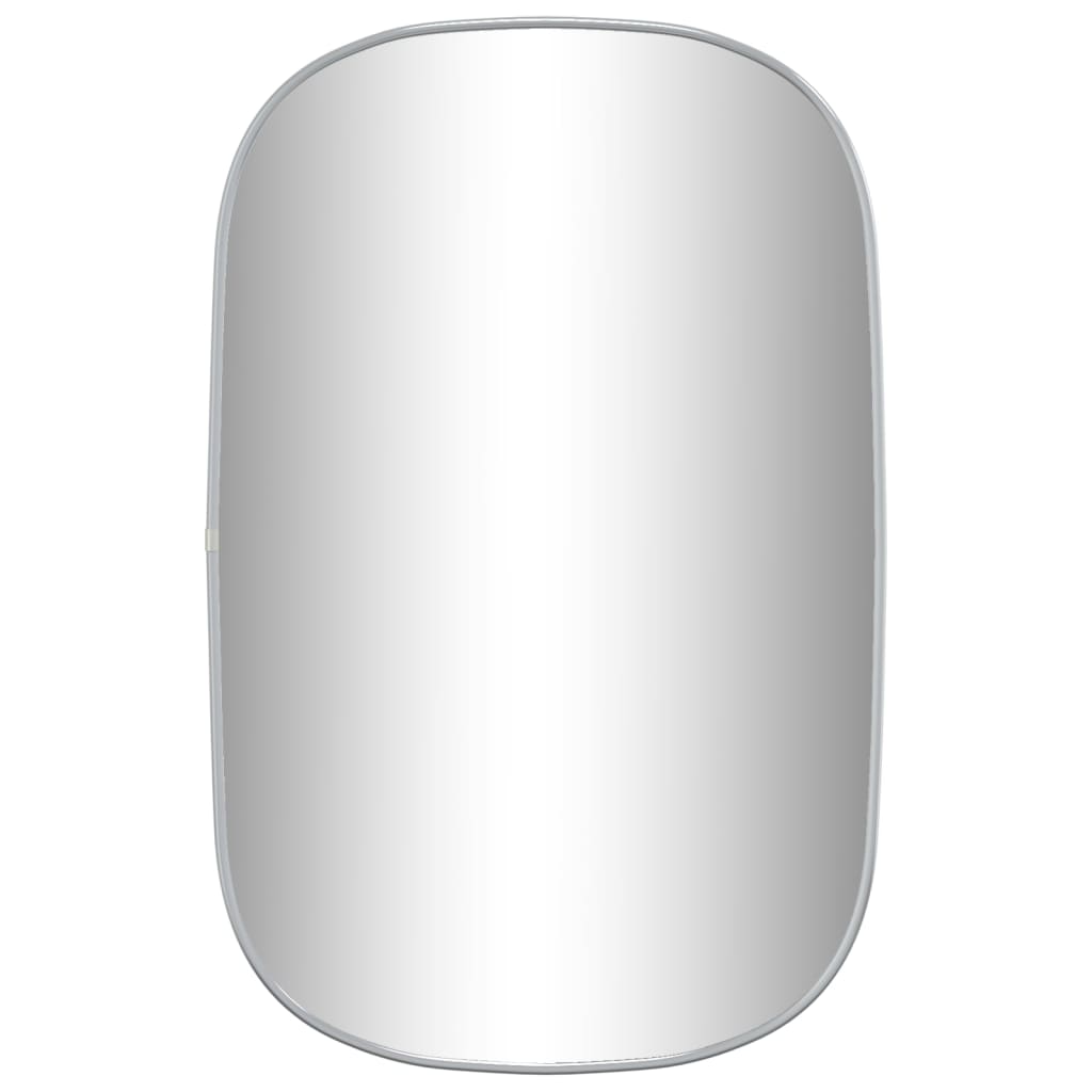 Vidaxl wandspiegel 70x45 cm zilverkleurig