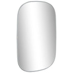 Vidaxl wandspiegel 70x45 cm zilverkleurig