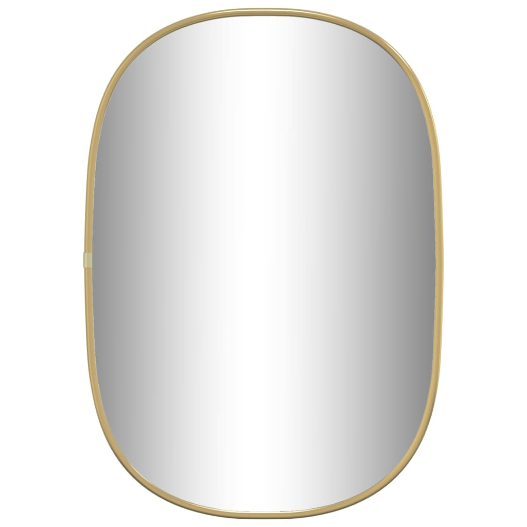 Vidaxl wandspiegel 50x35 cm goudkleurig
