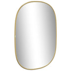 Vidaxl wandspiegel 50x35 cm goudkleurig