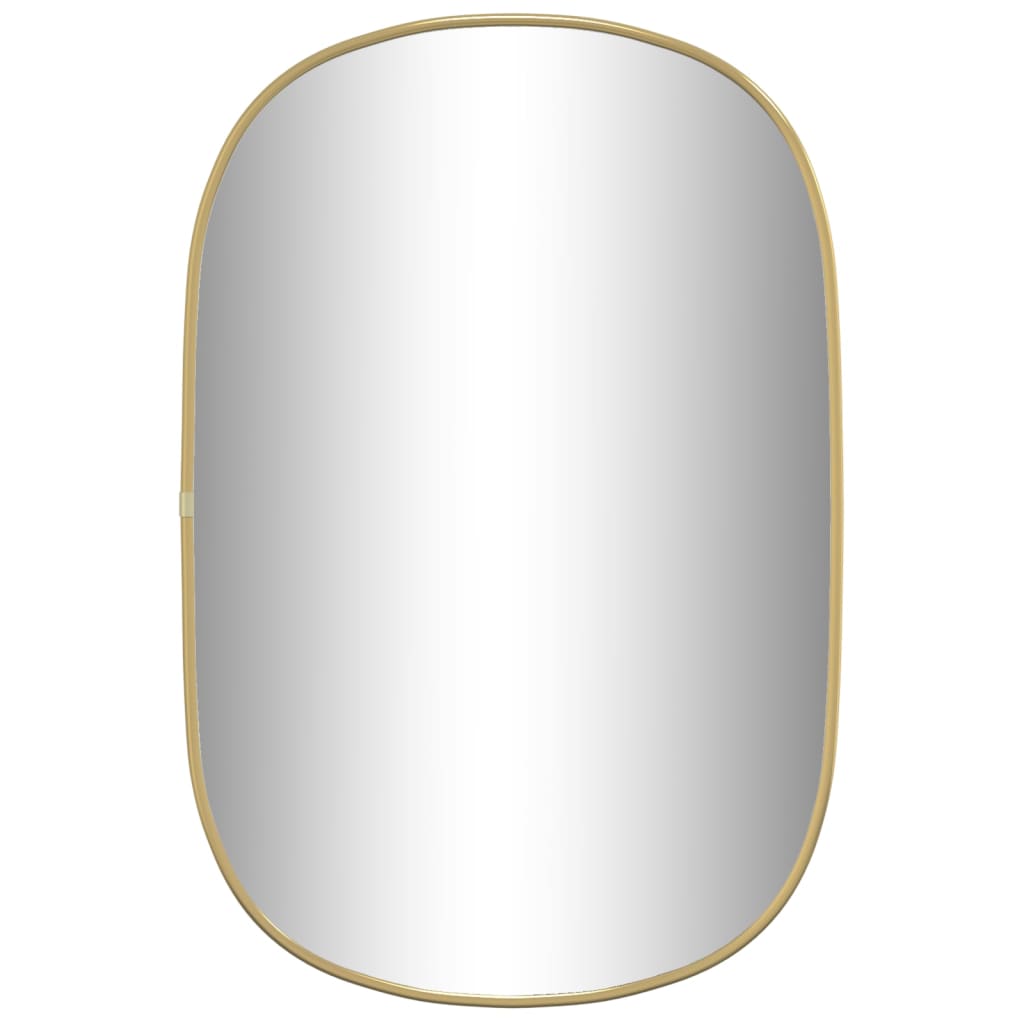 Vidaxl wandspiegel 60x40 cm goudkleurig