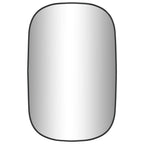 Vidaxl wandspiegel 70x45 cm zwart