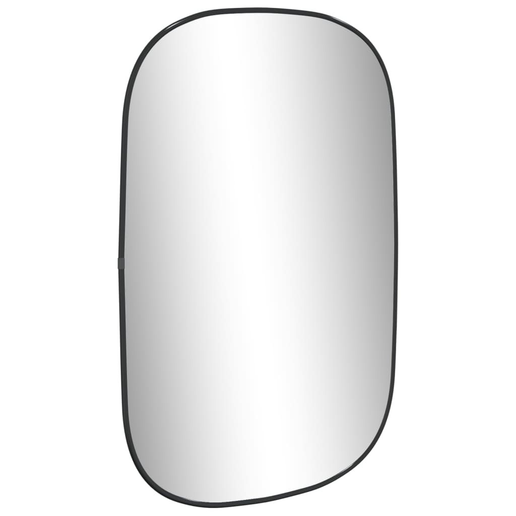 Vidaxl wandspiegel 70x45 cm zwart