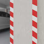 Vidaxl muurbeschermers 6 st 50x20x2 cm eva-schuim rood en wit