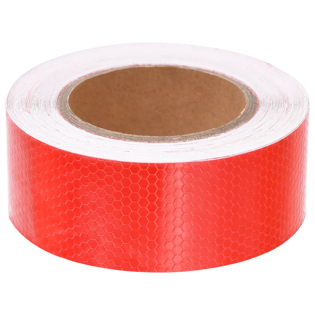 VidaXL Reflecterende tape 5 cm x 20 m PVC rood