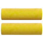 Vidaxl sierkussens 2 st 15x50 cm fluweel geel
