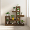 VidaXL Plantenstandaard 92x25x97 cm massief grenenhout honingbruin