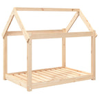 Vidaxl hondenmand 101x70x90 cm massief grenenhout