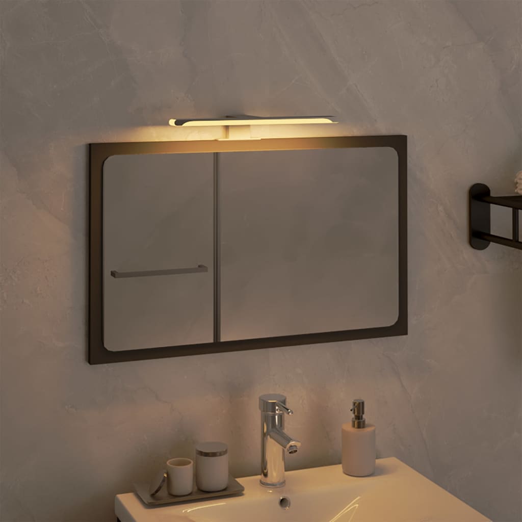 VidaXL Spiegellamp LED 5,5 W 30 cm 3000 K warmwit