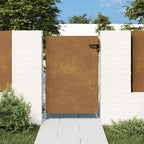 VidaXL Poort 85x125 cm cortenstaal