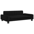 Vidaxl hondenmand 90x53x30 cm stof zwart