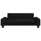 Vidaxl hondenmand 90x53x30 cm stof zwart