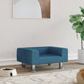 Vidaxl hondenmand 50x40x26,5 cm fluweel blauw