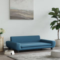 Vidaxl hondenmand 100x54x33 cm fluweel blauw