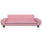 Vidaxl hondenmand 100x54x33 cm fluweel roze