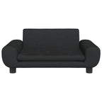 Vidaxl hondenmand 70x45x33 cm fluweel zwart