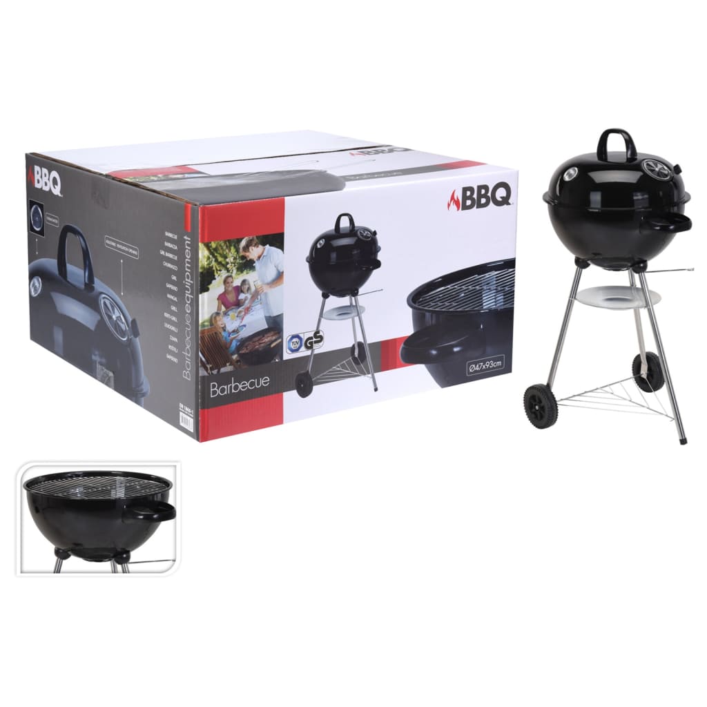 Progarden barbecue bolvormig zwart