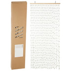 H S Collection H S Collection Deurgordijn 90x200 cm bamboe meerkleurig