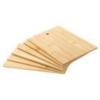 Excellent Houseware Houseware 7-delige Snijplankenset met rek bamboe