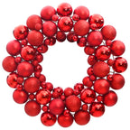 Vidaxl kerstkrans 45 cm polystyreen rood
