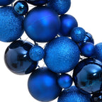 Vidaxl kerstkrans 45 cm polystyreen blauw