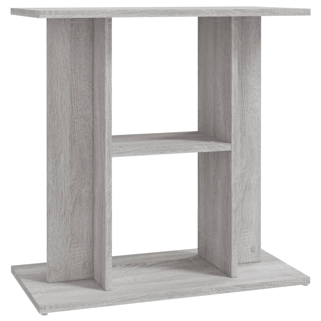 Vidaxl aquariumstandaard sonoma grijs 60x30x60 cm bewerkt hout