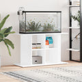 Vidaxl aquariumstandaard 100x40x60 cm bewerkt hout hoogglans wit