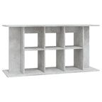 Vidaxl aquariumstandaard betongrijs 120x40x60 cm bewerkt hout