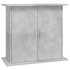 Vidaxl aquariumstandaard 81x36x73 cm bewerkt hout betongrijs