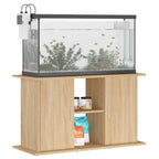 Vidaxl aquariumstandaard sonoma eiken 101x41x58 cm bewerkt hout