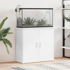 Vidaxl aquariumstandaard 81x36x73 cm bewerkt hout wit