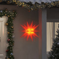 Vidaxl kerstlamp met led inklapbaar 57 cm rood