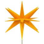 Vidaxl kerstlampen met grondpin en led's 3 st 35 cm geel