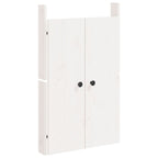 Vidaxl kastdeurtjes voor buitenkeuken meppel 2 st 50x9x82 cm grenenhout wit