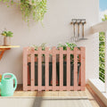 Vidaxl plantenbak verhoogd hekontwerp 100x50x70 cm massief douglashout