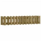 Vidaxl plantenbak verhoogd hekontwerp 150x30x30 cm geïmpregneerd hout