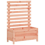 Vidaxl plantenbak met rek 79x39,5x114 cm massief douglashout