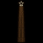 Vidaxl kerstboomverlichting 320 warmwitte led's 375 cm